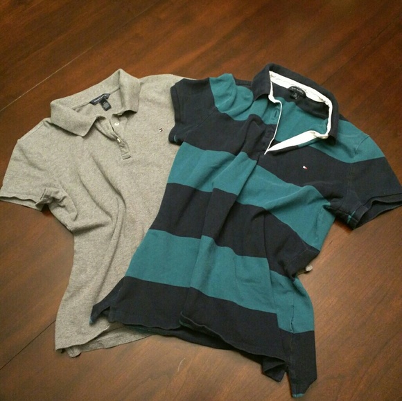 Bundle of (2) Tommy Hilfiger Polo Shirts - Picture 1 of 7